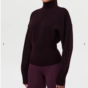 NWT Naked Wardrobe RIBBED-KNIT SCULPT SWEATER TOP